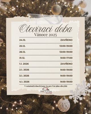 Jak pro vás budeme v kavárně o Vánocích? Už se nemusíte ptát. #petranatopecebrunchacafe #kavarnaveselinadluznici...